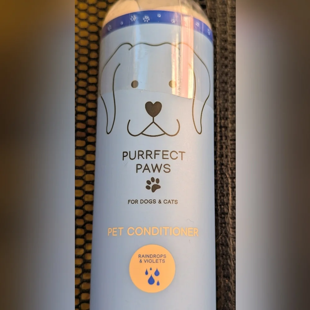 NWT Purrfect Paws Pet Conditioner 8 fl oz